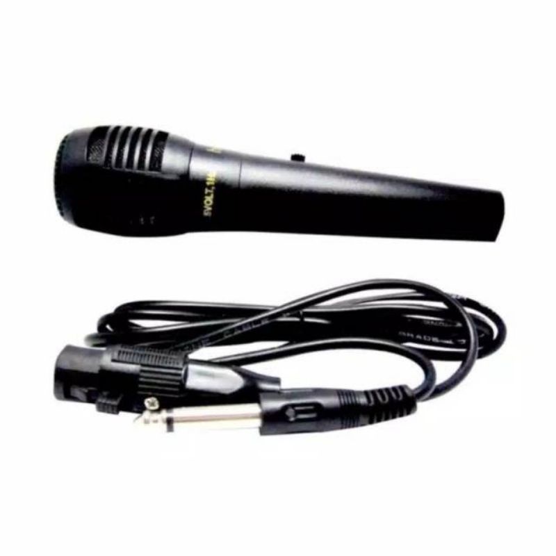 Microphone Homic HM-138 Mic Karaoke Kabel Original Homic Suara Bass Jernih Mikrofon Kabel Murah