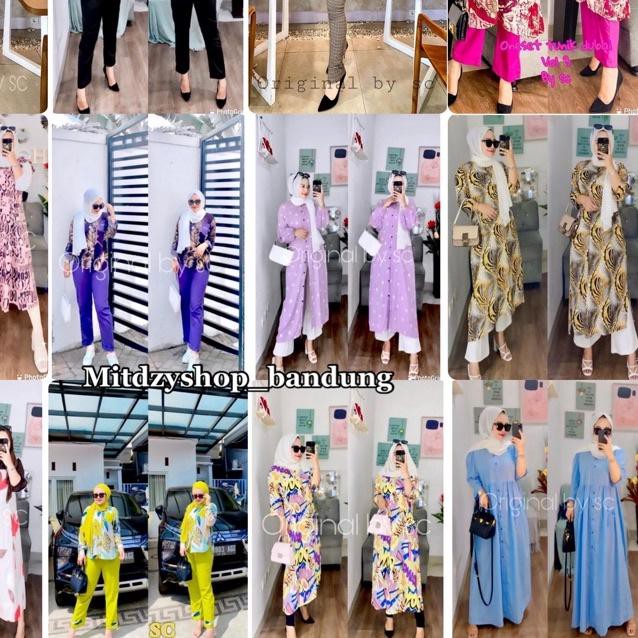 ☟ STAY CLASSY ONE SET LILAC / SETELAN LILAC ➤