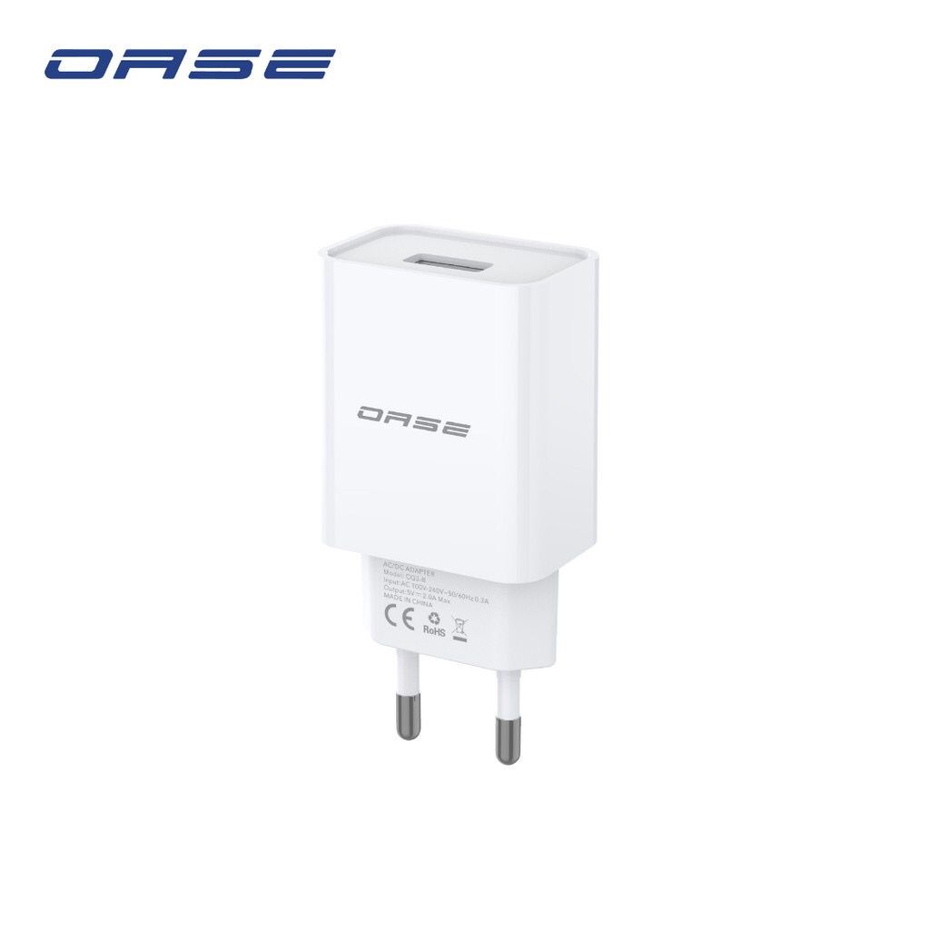 OASE CQ3-B Adaptor Charger Kepala Fast Charging Smart Protection Original Oase