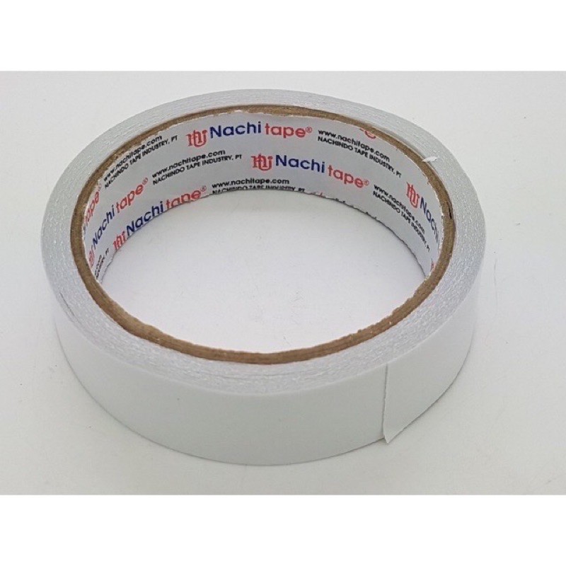 

(12pcs) Double Tape 24mm / Isolasi Bolak Balik 1inch