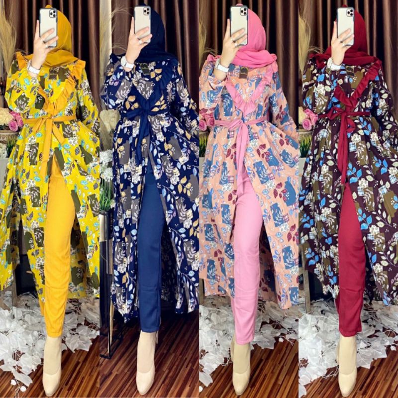 ONE SET VIDYA RAMPLE DADA PUSAT GROSIR BAJU WANITA TERMURAH MEDAN BUSUI