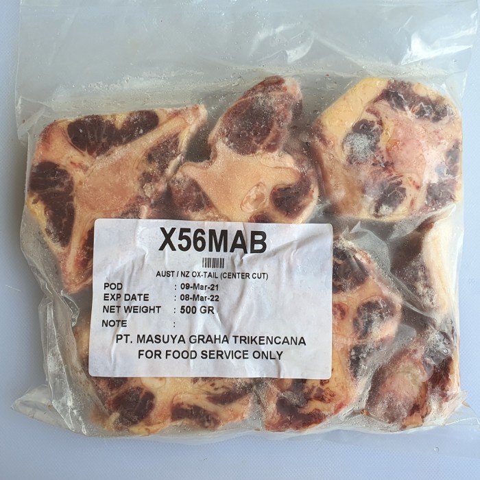 

CENTER CUT US / NZ OXTAIL / BUNTUT SAPI POTONGAN TENGAH 500g