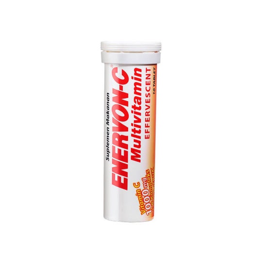 Enervon-C Effervescent 10 Tablet - Multivitamin Daya Tahan Tubuh