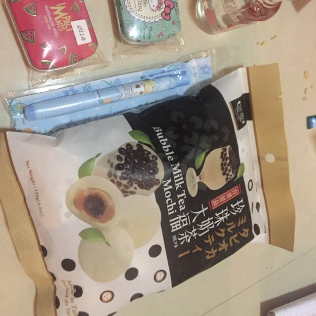 bubble milk tea mochi