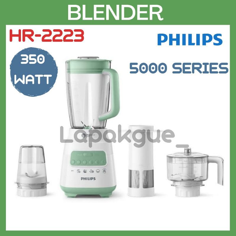 Philips Blender Hr2223 30 Series 5000 Philips Blender Plastik 2 L Hr2223 30 Shopee Indonesia