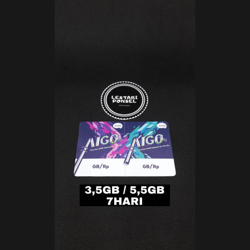 Voucher Axis 3,5GB/5,5GB 7HARI