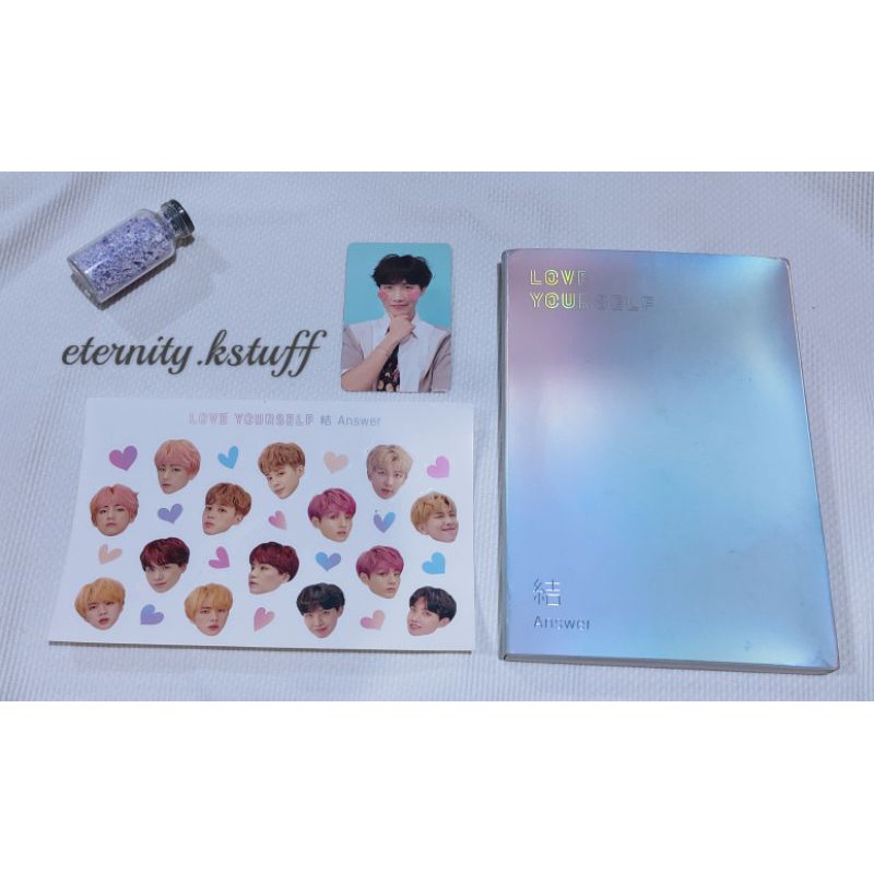 Album BTS Answer F PC Jhope - Album Answer F photocard Jhope