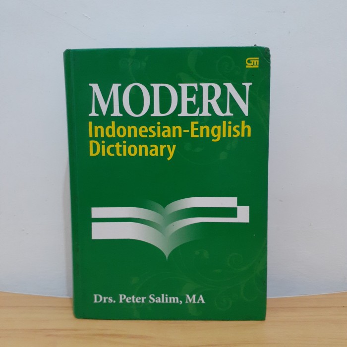 MODERN INDONESIAN - ENGLISH DICTIONARY