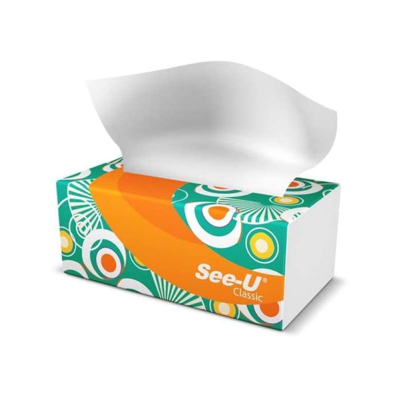 Tissue Wajah Termurah Tissue See-u Star 200's x 2ply Tisu Wajah / Facial-4