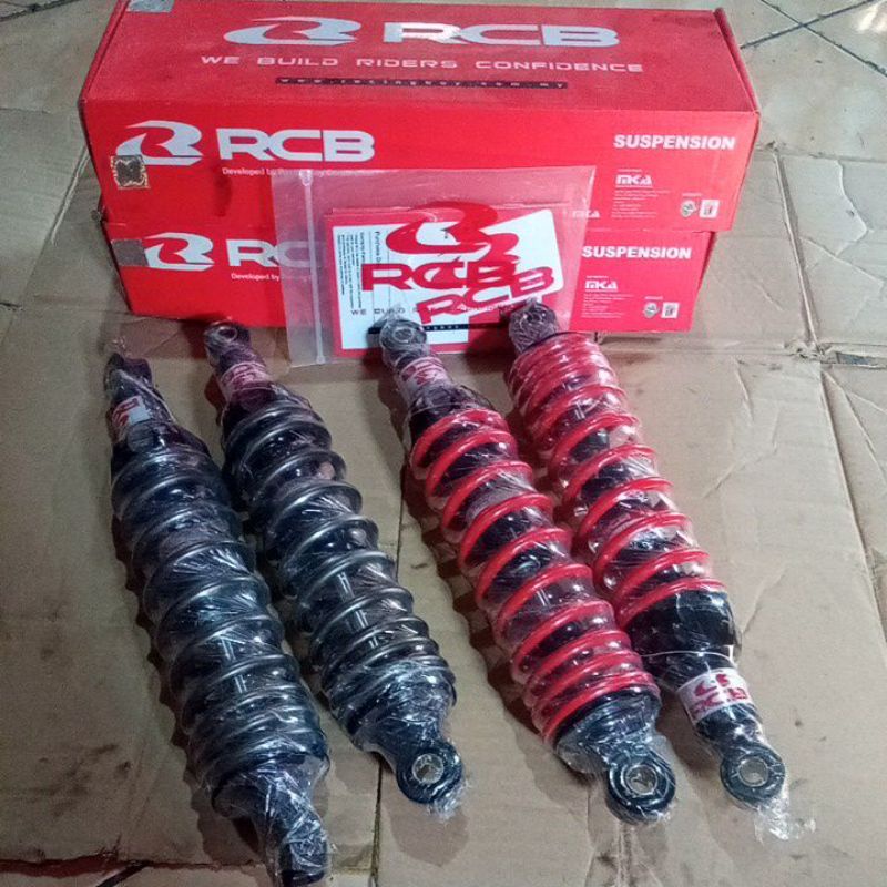 skok belakang rcb shock shockbreaker 320 mm 32 racing boy a2 seris tiger revo old megapro