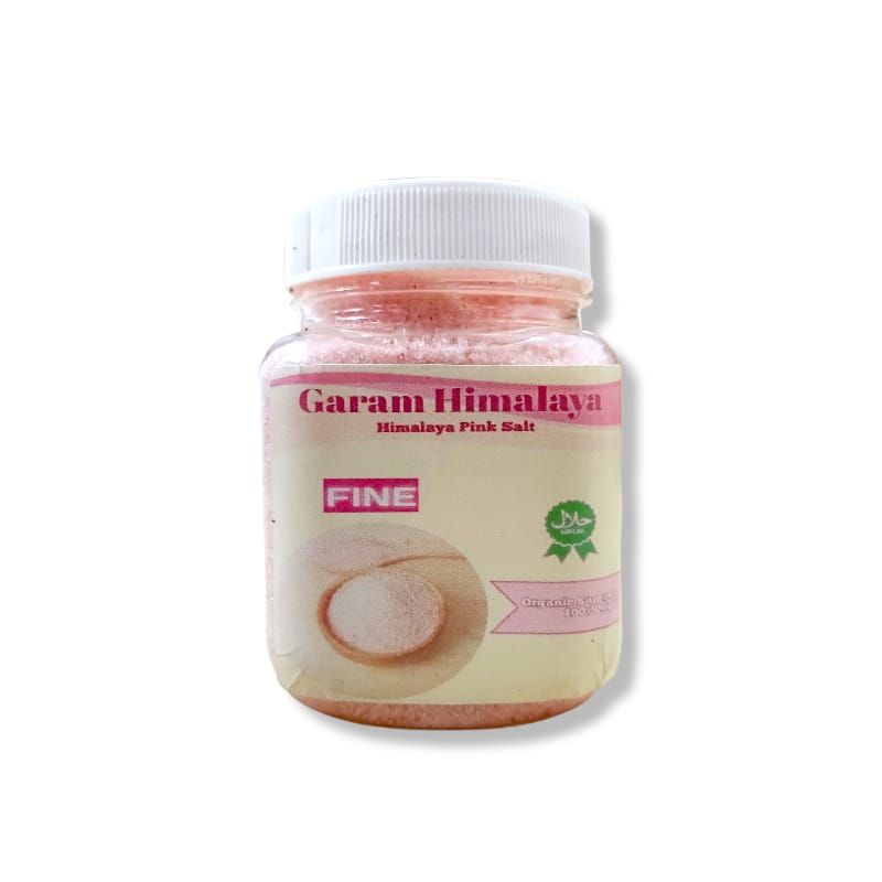 Garam Himalaya 250gr-Himalayan Pink Salt Organic//Himsalt Halus Botol