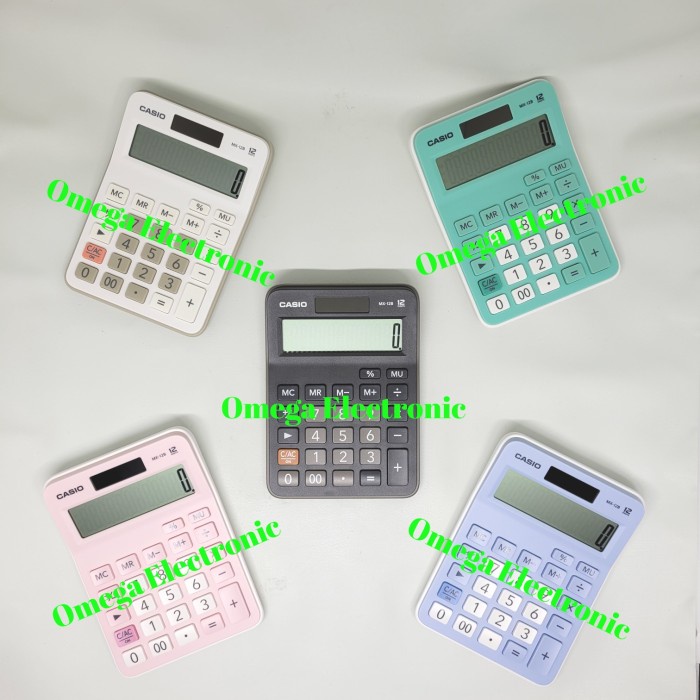

Casio Calculator Mx-12B - Kalkulator Meja Office Desktop Mx 12B