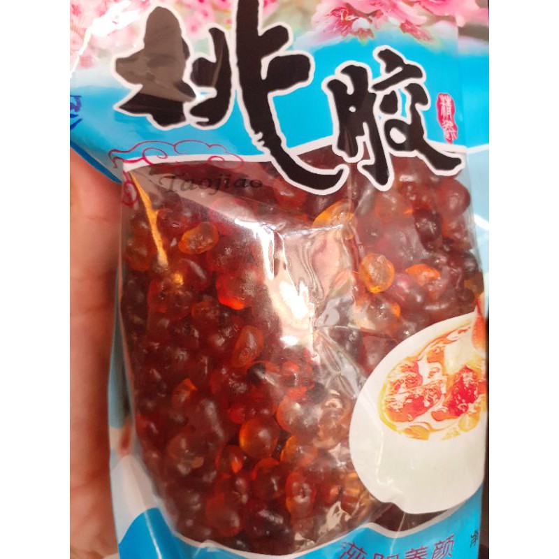 

peach gum mutiara bulat 500 gram
