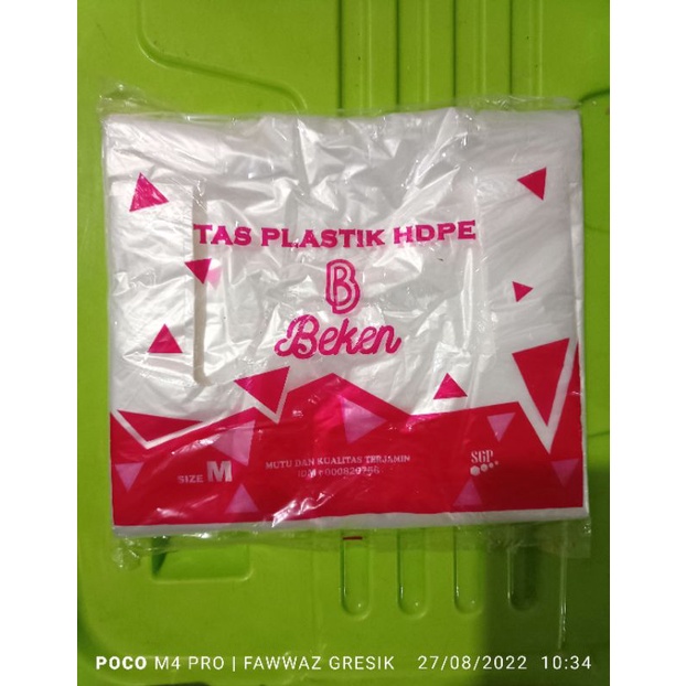 Kantong Plastik Kresek Liberty Beken Bening Natural 24