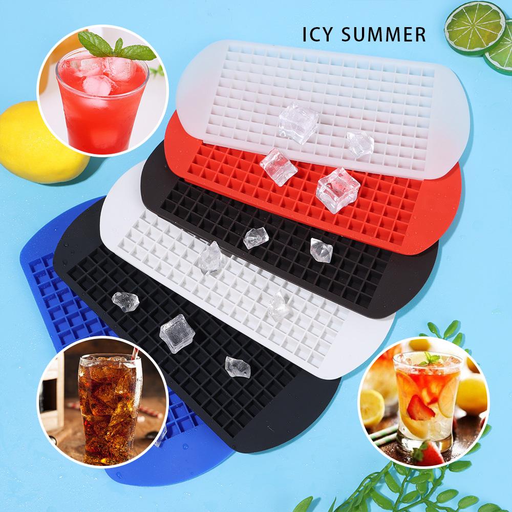 SUYO Ice Cube Tray Ice cream 160kisi Silikon Food Grade Pembuat Es