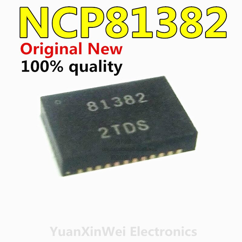 5pcs Ic Ncp81382Mntxg Ncp81382 81382 Qfn-36 100%