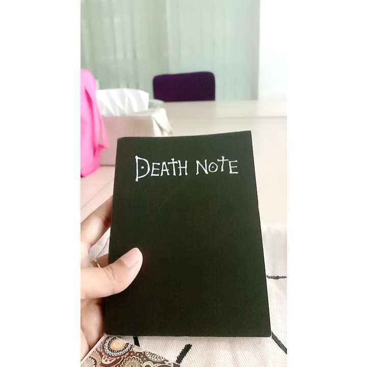 

Buku Catatan Saku Cover Anime Death Note/Pocket Note Unik/Buku Agenda/Ukuran A6/Kekinian
