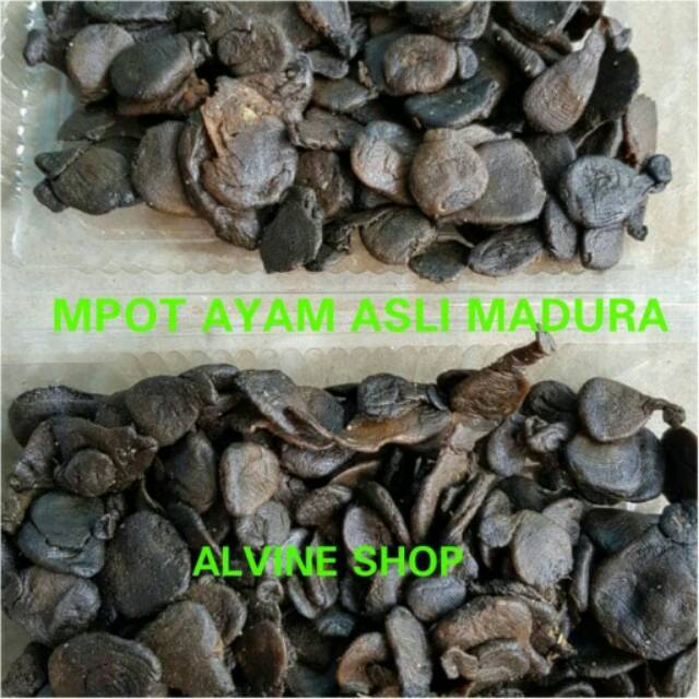 Mpot Ayam Alami Asli Tanpa Olahan/Empot Ayam Madura Asli Alami 500 GR