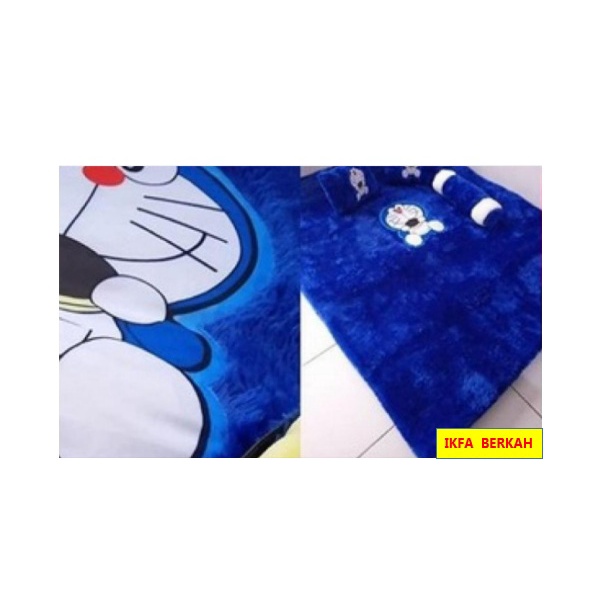 TIKAR-KARPET- SURPET KARAKTER MURAH KASUR LANTAI BULU SURPET KARAKTER TEBAL - KITI UNGU -KARPET-