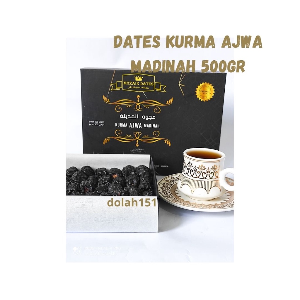 

KURMA PREMIUM AJWA MADINAH MOZAIK DATES PREMIOUM 500GR