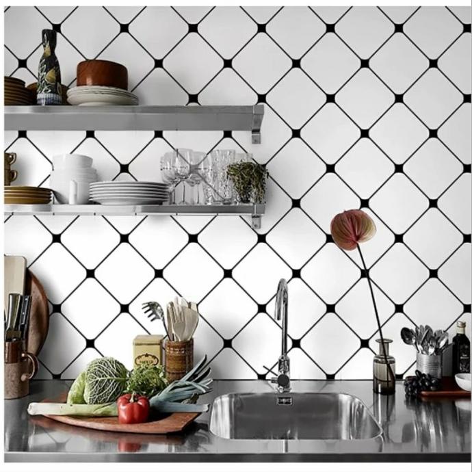 Stiker Foil Dapur Kitchen / Wallsticker Dapur Foil Anti Minyak 3 Meter