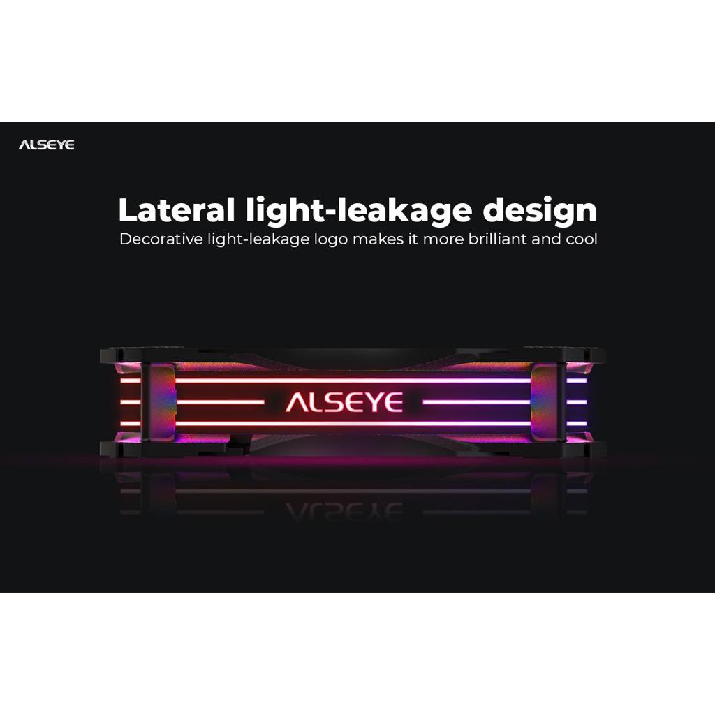 fan case alseye led 12cm Argb max m120-p - kipas casing 120mm A-rgb m-120p