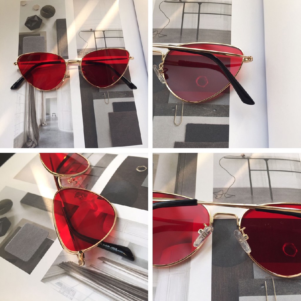 DF VZ025 Kacamata Fashion Keren Fashion Unisex Sunglasses Lensa Spectacles Style Korea Impor