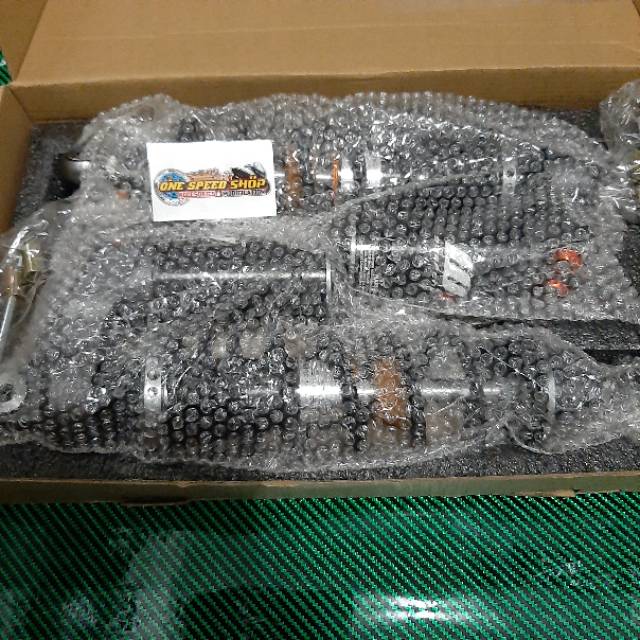 Shockbreaker Showa model Wp double bebek ukuran 340mm warna Black kualitas terbaikd