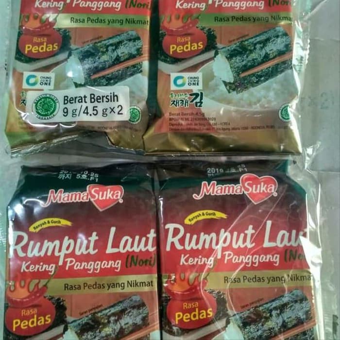 

Rumput laut mama suka rasa random ibnu cell95