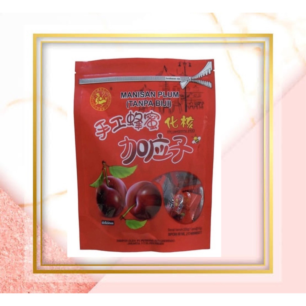 

Manisan Buah / Manisan Plum Tanpa Biji / Plum Seedless 200 Gram