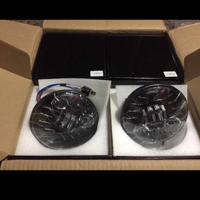 Daymaker 16led dus hitam polos 5,7inc