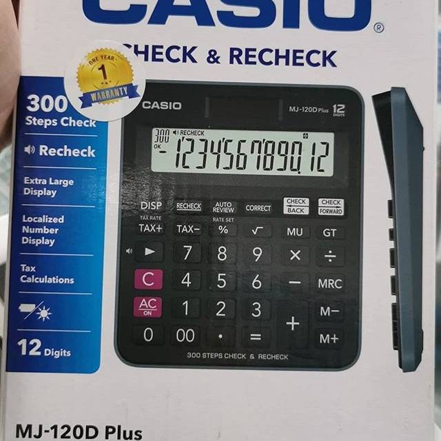 

KALKULATOR CASIO MJ-120D PLUS