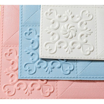 WALLPAPER 3D FOAM MOTIF BATIK  WALLSTICKER 70X70CM WALL STIKER / WALLPAPER 3D BATIK-7