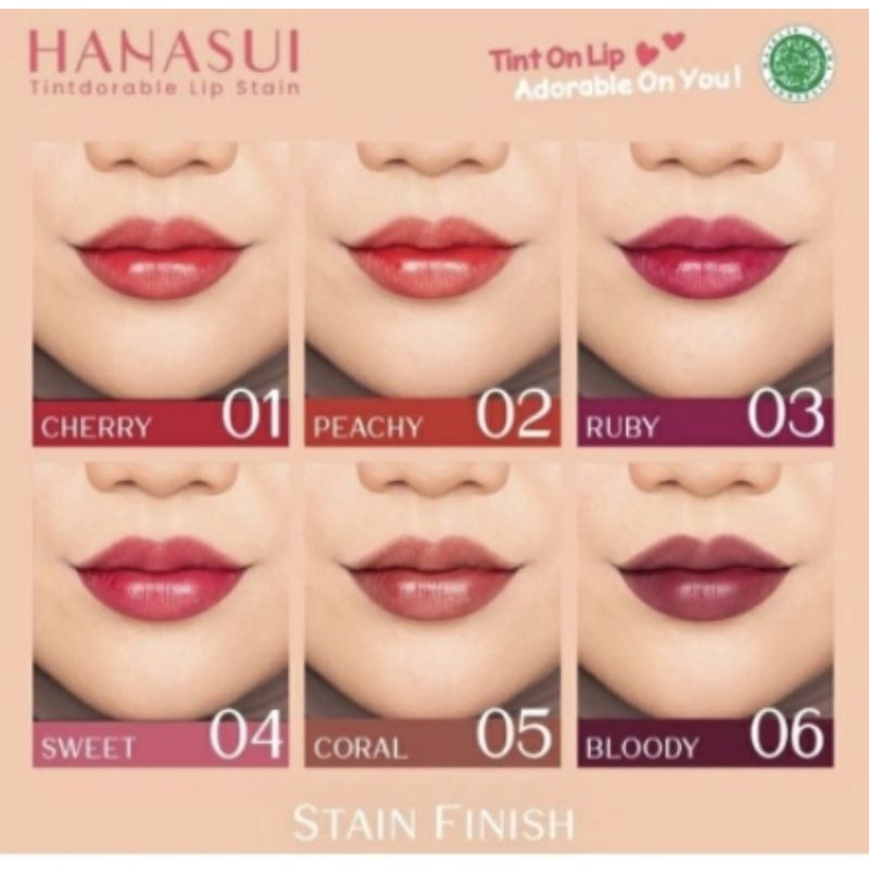 Hanasui Tintdorable Lip Stain Lip Tint LIPTINT