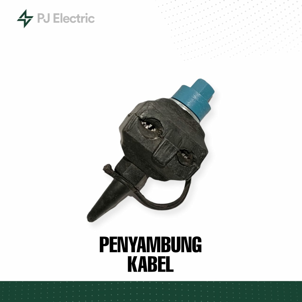Konektor Kabel Listrik PLN Hitam Super Kedap Air Tembaga