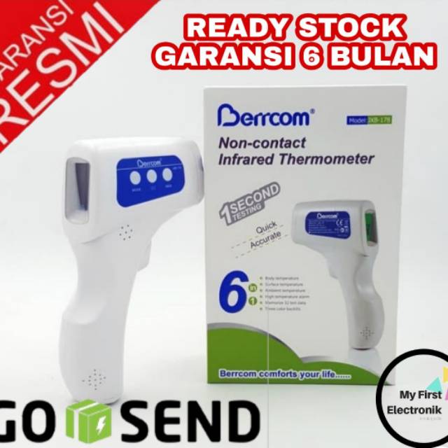 Thermometer Berrcom JXB 178 Infrared thermometer bergaransi