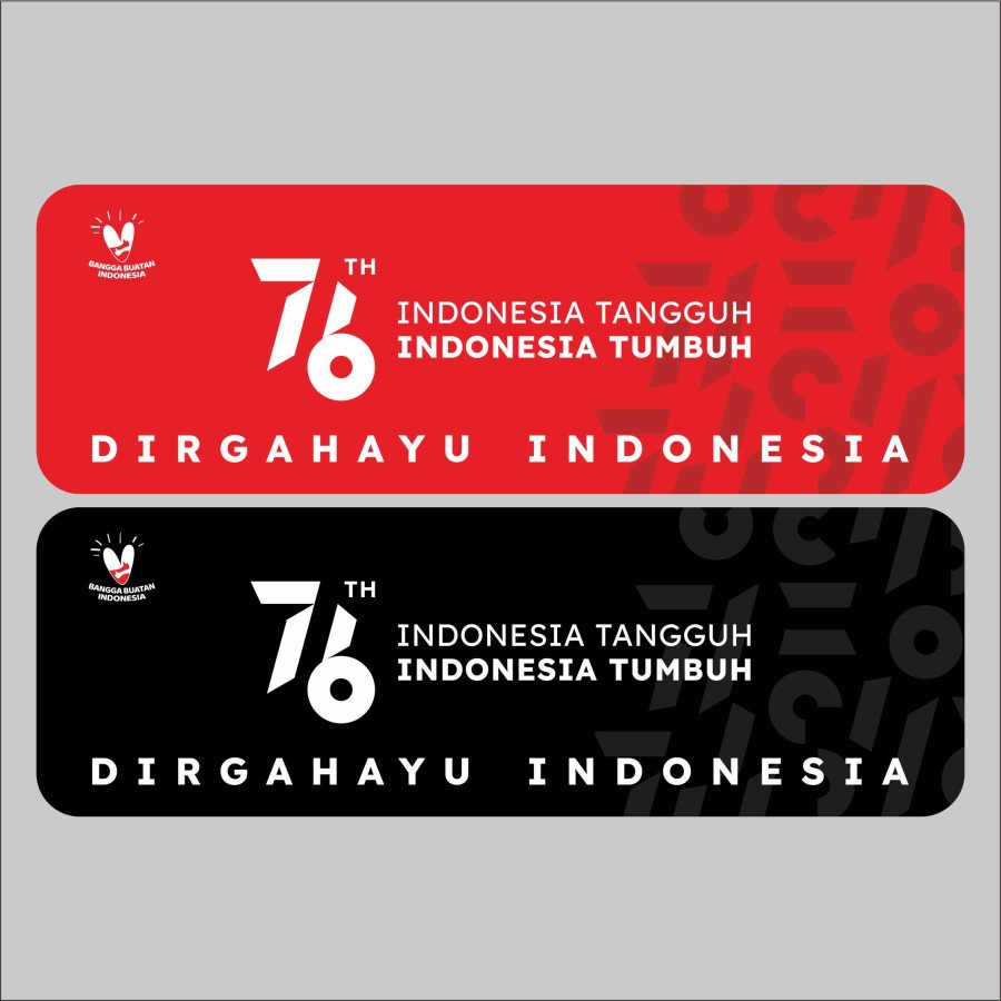 

STIKER VINYL dirgahayu indonesia