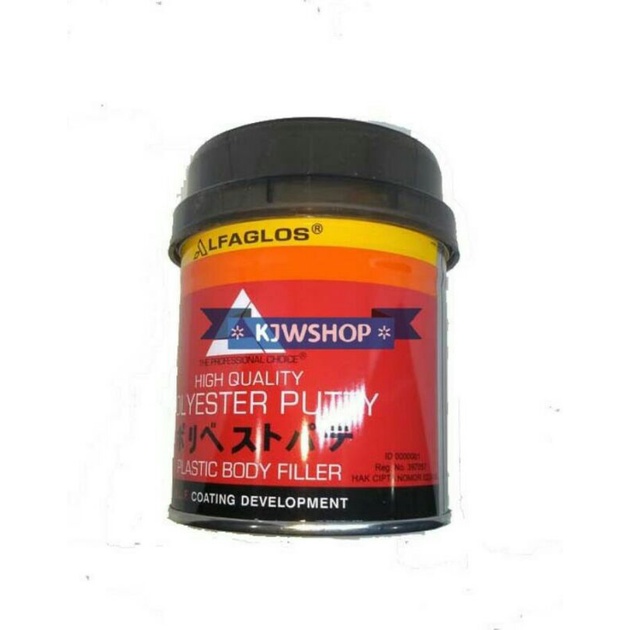 Dempul Besi Dempul Kayu Dempul Plastik AlfaGloss 250Gram Dempul Alfa gloss 1/4kg Dempul Mobil 250 g 