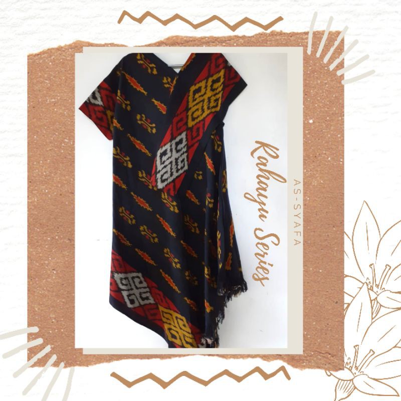 Dress tenun ikat troso || Tunik Tenun ikat