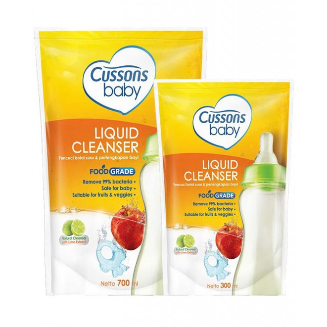 [PROMO] Cussons Baby Liquid Cleanser Sabun Cair Pencuci Botol Anak Bayi &amp; Buah Sayur