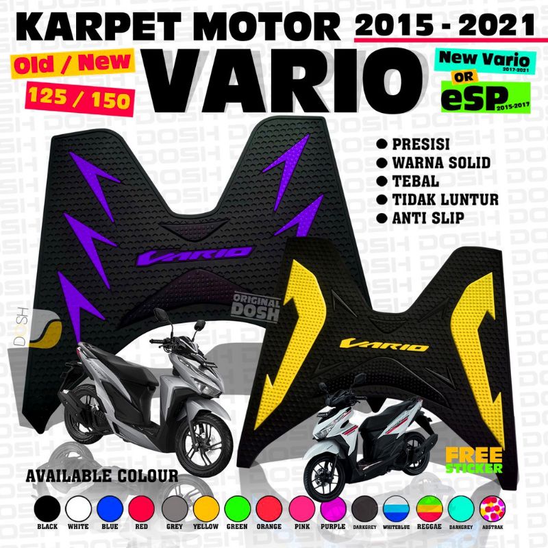Karpet vario 125 / karpet vario 160 / karpet vario 150 / karpet vario 125 new / karpet motor vario 1