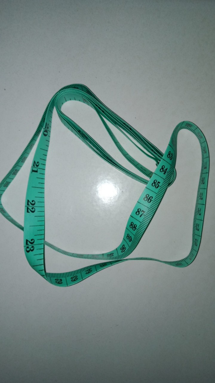 Alat Pengukur Meteran Badan Meteran Jahit Alat Ukur Baju Kain Perlengkapan Menjahit Murah Rumahan