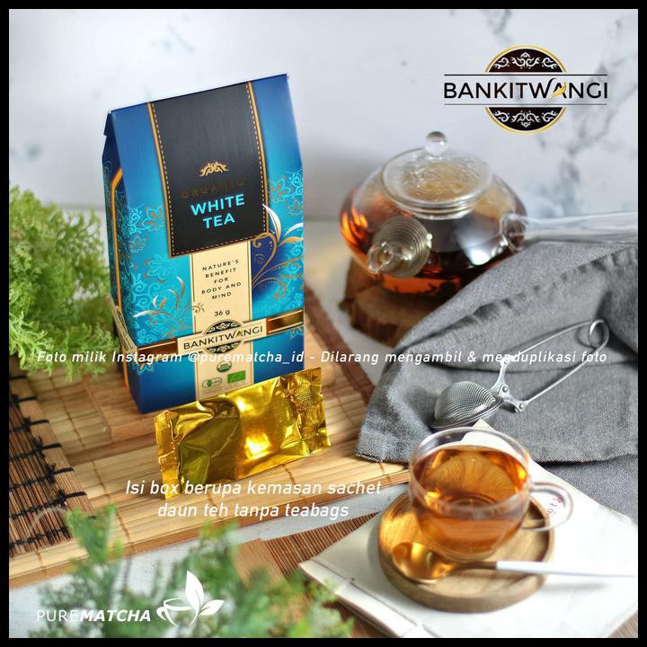 

Bankit Wangi - White Tea Organic 3Gr Sachet Teh Silver Needle Organik