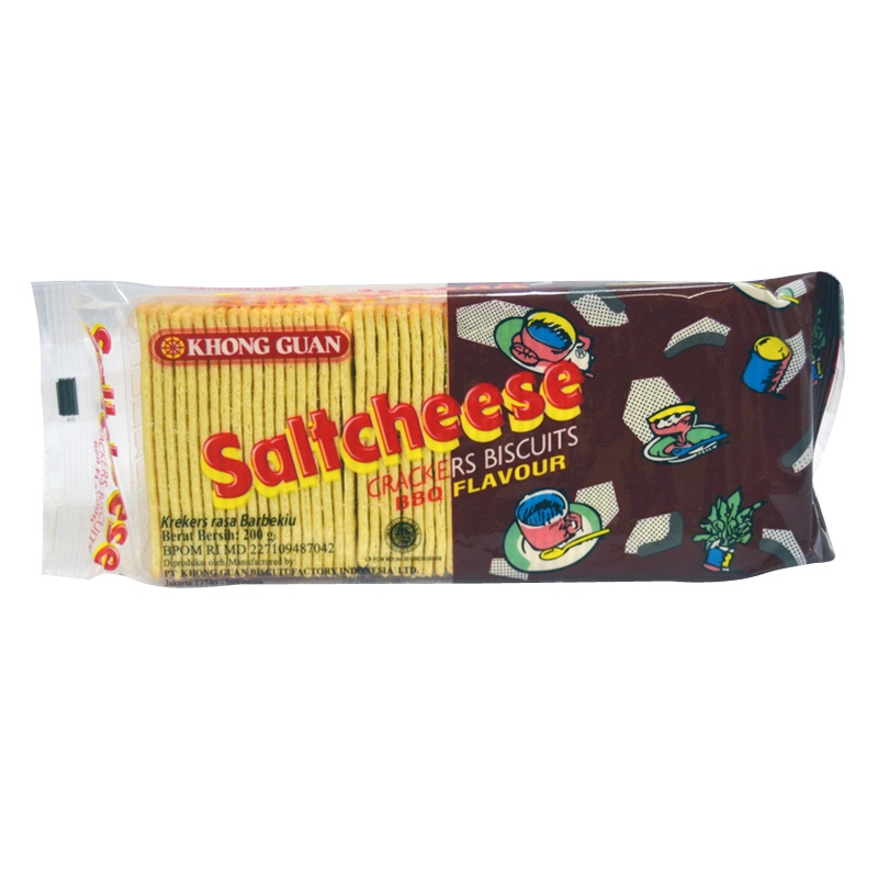 

Khong Guan Biscuit Saltcheese Bbq 200Gr