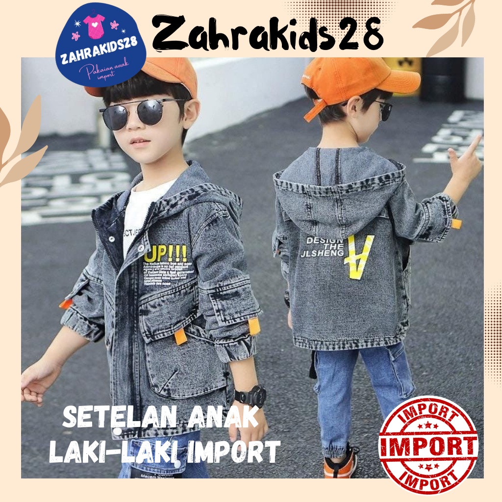 Jaket Jacket Jeans Levis Anak Laki laki Import