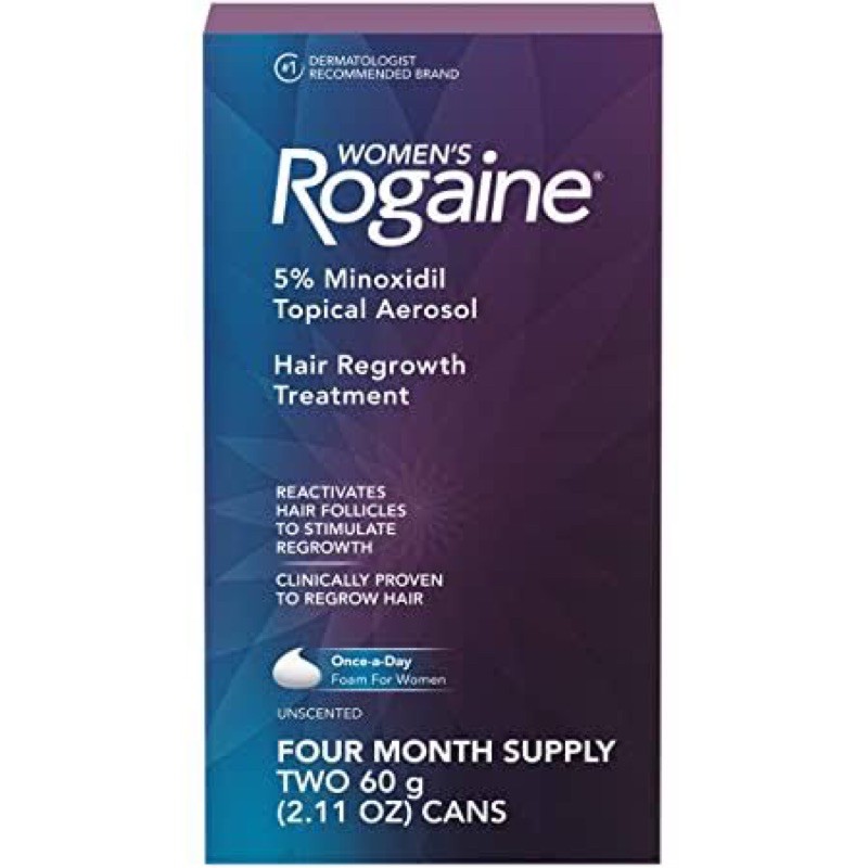 Women's Rogaine 5% Minoxidil Foam 60g