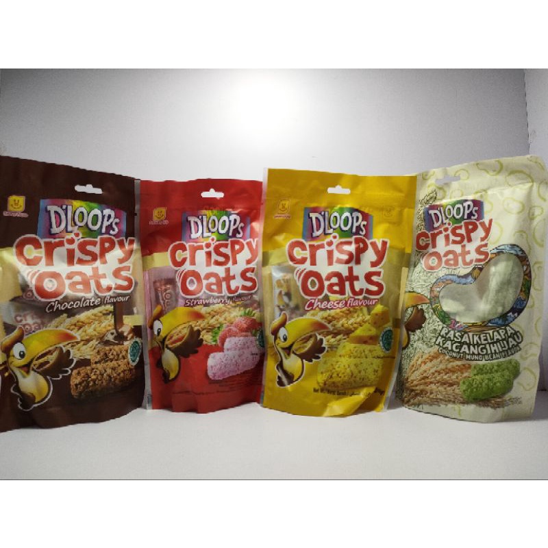 D'Loops Crispy Oats Isi 10 Pcs