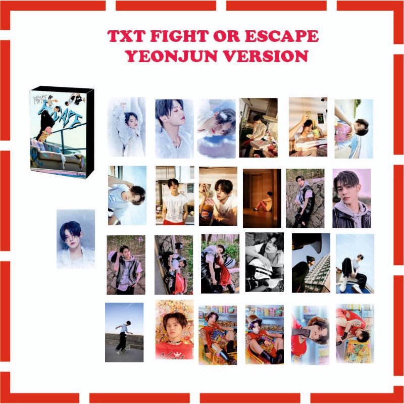 TXT Chaos Fight or Escape Photocard Pack