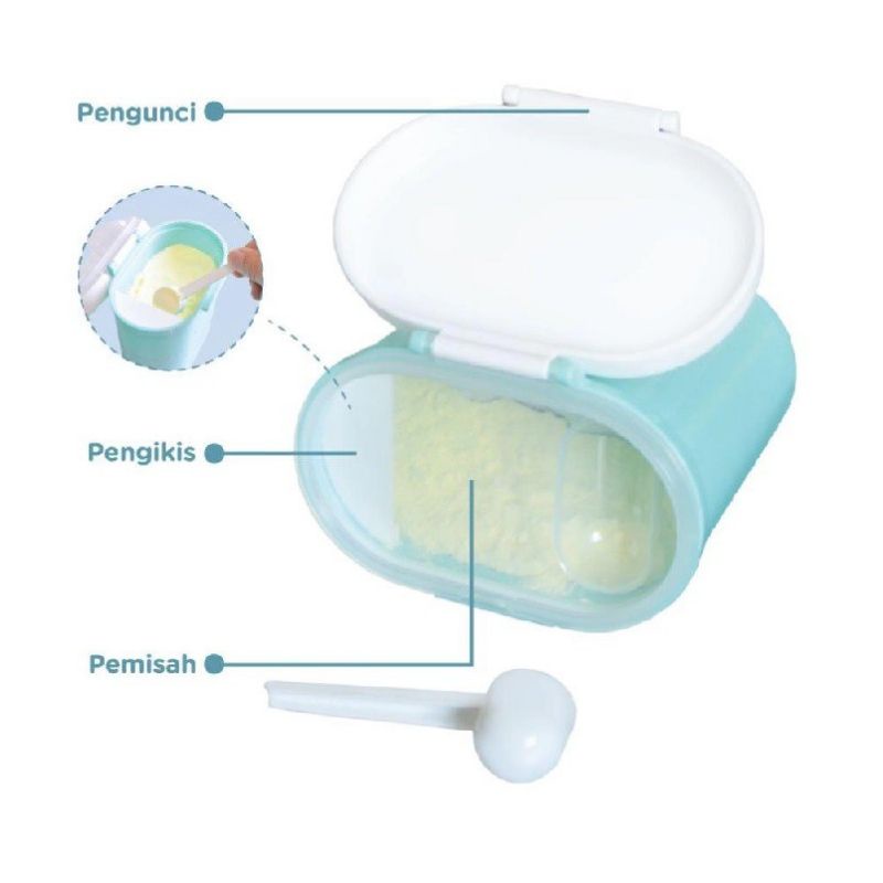 Kandila Baby Milk Powder Container - Tempat Susu Bubuk Formula Bayi Kontainer - Wadah Sufor Bayi