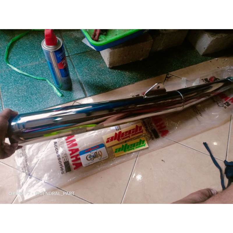 KNALPOT RX-KING ALTECH C17 C20 C20RR ORIGINAL-Perut saja